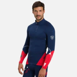 ROSSIGNOL INFINI COMPRESSION RACE TOP DARK NAVY 23 -Winter Sportswear 9 102048 infini compression race top dark navy rliml04a 715 05