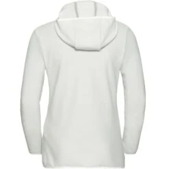 ODLO ROY HOODY MIDLAYER FULL ZIP W ODLO SILVER GREY - WHITE - STRIPES 22 -Winter Sportswear 9 102344 hoody midlayer full zip roy silver grey white stripes 542181 70782 03