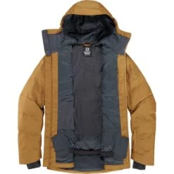 SALOMON SNOWSHELTER JKT M BRONZE BROWN/CUMIN/HEA 22 -Winter Sportswear 9 102444 snowshelter jkt m bronze brown cumin hea lc1586900 03