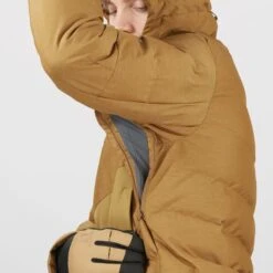 SALOMON SNOWSHELTER JKT M BRONZE BROWN/CUMIN/HEA 22 -Winter Sportswear 9 102444 snowshelter jkt m bronze brown cumin hea lc1586900 04