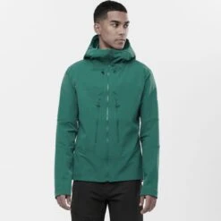 SALOMON OUTPEAK SOFTSHELL HDY M PACIFIC 22 -Winter Sportswear 9 102467 outpeak softshell hdy m pacific lc1594400 03