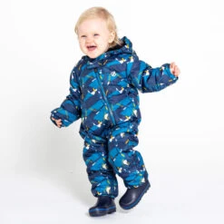 DARE 2B BAMBINO II SNOWSUIT DARKDENIMGEO 22 -Winter Sportswear 9 104232 bambino ii snowsuit darkdenimgeo dkp390 ew5 04