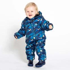 DARE 2B BAMBINO II SNOWSUIT DARKDENIMGEO 22 -Winter Sportswear 9 104232 bambino ii snowsuit darkdenimgeo dkp390 ew5 05