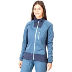 AYAQ SHANDAR SOFTSHELL JKT W BLUE SLATE 23