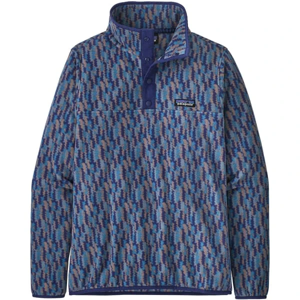 PATAGONIA W'S MICRO D SNAP-T P/O CLIMBING TREES IKAT SOUND BLUE 23 3 PATAGONIA W'S MICRO D SNAP-T P/O CLIMBING TREES IKAT SOUND BLUE 23