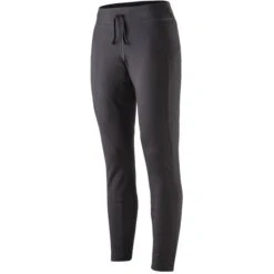 PATAGONIA W'S R1 DAILY BOTTOMS INK BLACK - BLACK X-DYE 23
