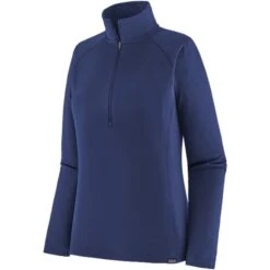 PATAGONIA W'S CAPILENE MIDWEIGHT ZIP NECK SOUND BLUE 23