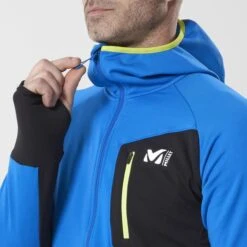 MILLET RUTOR THERMAL HOODIE M SKY DIVER/BLACK 23 -Winter Sportswear 9 111174 rutor thermal hoodie m sky diver black miv9528 4447 04