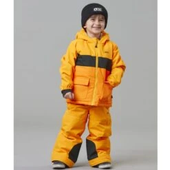 PICTURE SNOWY TODDLER JKT YELLOW 23 -Winter Sportswear 9 111364 snowy toddler jkt yellow kvt089 b 03