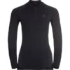 ODLO PERFORMANCE WARM ECO BL TOP TURTLE NECK L/S HALF ZIP W BLACK/NEW ODLO GRAPHITE GREY 23 -Winter Sportswear 9 111733 turtle neck lf 1 2 zip performance warm black new graphite grey 196221 60212 01