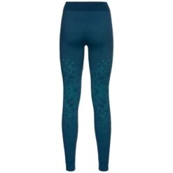 ODLO BL BOTTOM LONG KINSHIP PW 200 W BLUE WING TEAL MELANGE 23 -Winter Sportswear 9 112248 bl bottom long kinship pw 200 w blue wing teal melange 111181 20613 02