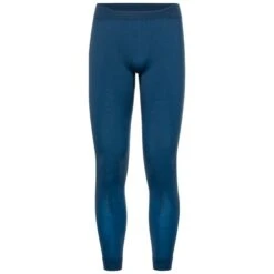 ODLO BL BOTTOM LONG KINSHIP PW 200 BLUE WING TEAL MELANGE 23