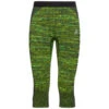 ODLO BLACKCOMB ECO BL BOTTOM 3/4 LIME GREEN/SPACE DYE 23 -Winter Sportswear 9 112796 blackcomb eco bl bottom 3 4 lime green space dye 188582 40410 01