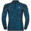 ODLO BLACKCOMB ECO BL TOP TURTLE NECK L/S HALF ZIP IND BUNTING/SPACE DYE 23 -Winter Sportswear 9 113026 blackcomb eco bl top turtle neck l s half zip ind bunting space dye 188592 20888 01