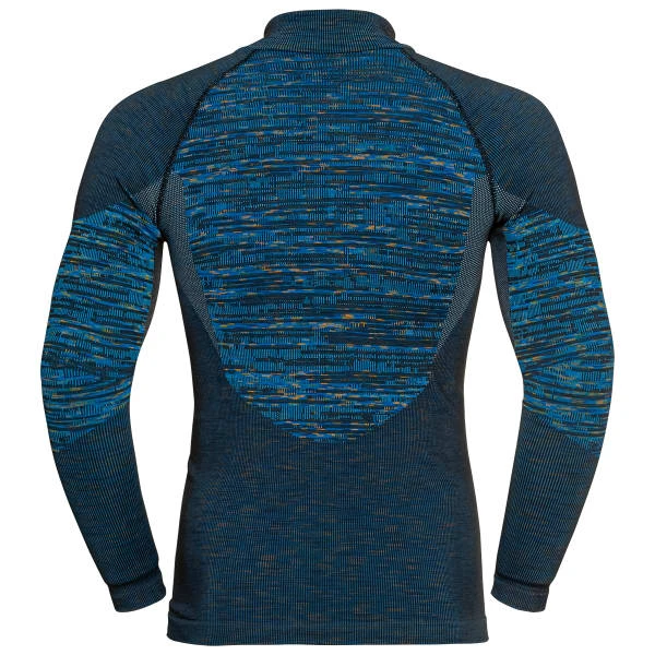 ODLO BLACKCOMB ECO BL TOP TURTLE NECK L/S HALF ZIP IND BUNTING/SPACE DYE 23 4 ODLO BLACKCOMB ECO BL TOP TURTLE NECK L/S HALF ZIP IND BUNTING/SPACE DYE 23 - Image 2