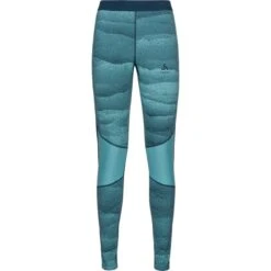 ODLO BL BOTTOM LONG WHISTLER ECO W REEF WATERS/BLUE WING TEAL 23