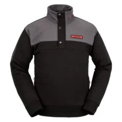 VOLCOM SHE CREW FLEECE BLACK 23