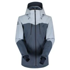 SCOTT JKT W'S ULTIMATE DRX GLACE BLUE/METAL BLUE 23