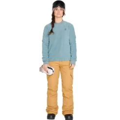 VOLCOM BRIDGER INS PANT W CARAMEL 23 -Winter Sportswear 9 115527 bridger ins pant caramel h1252302 crl 03