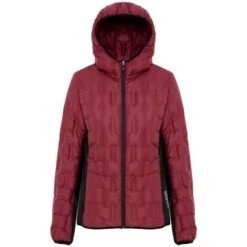 COLMAR LADIES SKI DOWN JACKET GARNET-BLACK 23