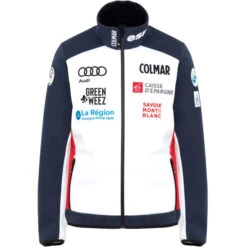COLMAR LADIES SOFTSHELL REPLICA WHITE-BLUE BLACK-FIR 23