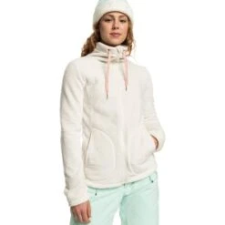 ROXY TUNDRA FLEECE EGRET 23 9 ROXY TUNDRA FLEECE EGRET 23 -Winter Sportswear 9 115858 tundra fleece egret erjft04556 wbs0 03
