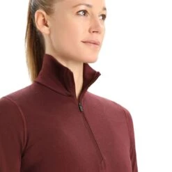 ICEBREAKER 200 OASIS LS HALF ZIP ESPRESSO 23 -Winter Sportswear 9 116040 200 oasis ls half zip espresso ib104380 064 04