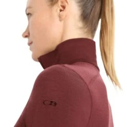 ICEBREAKER 200 OASIS LS HALF ZIP ESPRESSO 23 -Winter Sportswear 9 116040 200 oasis ls half zip espresso ib104380 064 05