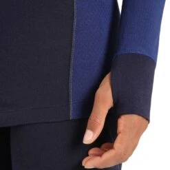 ICEBREAKER 260 ZONE LS HALF ZIP W MIDNIGHT NAVY/ROYAL NAVY 9 ICEBREAKER 260 ZONE LS HALF ZIP W MIDNIGHT NAVY/ROYAL NAVY -Winter Sportswear 9 116682 260 zome ls half zip w midnight navy royal navy ib104394 078 04