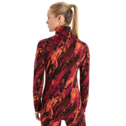 ICEBREAKER 250 VERTEX LS HALF ZIP SEDIMENTARY W CHERRY/FLS 23 10 ICEBREAKER 250 VERTEX LS HALF ZIP SEDIMENTARY W CHERRY/FLS 23 -Winter Sportswear 9 116697 250 vertex ls half zip w cherry fls ib0a56ia 674 03