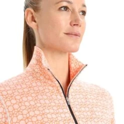 ICEBREAKER 250 VERTEX LS HALF ZIP ALPINE GEO W SNOW/FLA 23 -Winter Sportswear 9 116700 250 vertex ls half zip snow fla ib0a56i9 673 04