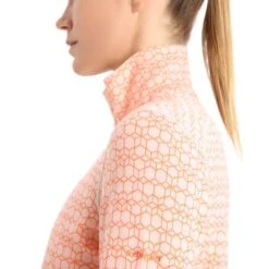 ICEBREAKER 250 VERTEX LS HALF ZIP ALPINE GEO W SNOW/FLA 23 -Winter Sportswear 9 116700 250 vertex ls half zip snow fla ib0a56i9 673 05