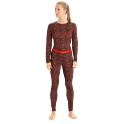 ICEBREAKER 200 OASIS LS CREW LICHEN W BLACK/CHERRY 23 -Winter Sportswear 9 116726 200 oasis leggings lich w black cherry ib0a56hy 595 03