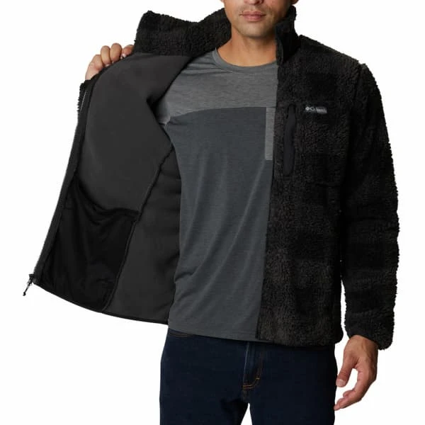 COLUMBIA WINTER PASS M PRINT FLEE BLACK CHECK 23 5 COLUMBIA WINTER PASS M PRINT FLEE BLACK CHECK 23 - Image 3