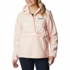 COLUMBIA SWEET VIEW FLEECE HOODED PEACH BLOSSOM 23