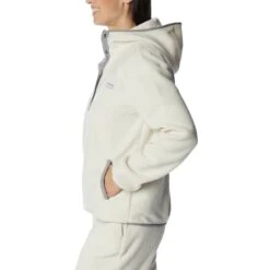 COLUMBIA ECHO HILLS SHERPA HOODIE CHALK LIGHT GREY 23 9 COLUMBIA ECHO HILLS SHERPA HOODIE CHALK LIGHT GREY 23 -Winter Sportswear 9 117201 echo hills sherpa hoodie chalk light grey 2013271 191 03