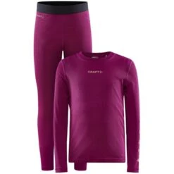 CRAFT CORE WARM BASELAYER SET J ROXO/CORAL 23