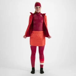 SPORTFUL DORO SKIRT POMPELMO 23 -Winter Sportswear 9 118837 doro skirt pompelmo 0422506 117 03