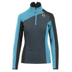 KARPOS FEDERA HZ W FLEECE DARK SLATE/BLUE ATOLL/BLACK 23