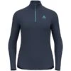 ODLO BERRA MIDLAYER 1/2 ZIP W DARK SAPPHIRE 23 -Winter Sportswear 9 119551 berra midlayer 1 2 zip w dark sapphire 542491 20731 01