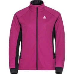 ODLO BRENSHOLMEN JACKET W FESTIVAL FUCHSIA/BLACK 23