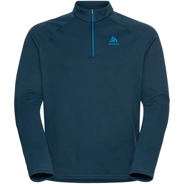 ODLO BESSO MIDLAYER 1/2 ZIP BLUE WING TEAL 23 3 ODLO BESSO MIDLAYER 1/2 ZIP BLUE WING TEAL 23