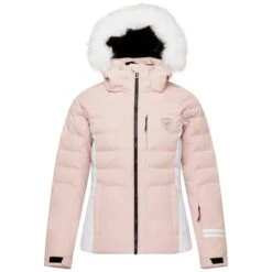 ROSSIGNOL W RAPIDE JKT POWDER PINK 23