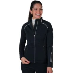 ROSSIGNOL W SOFTSHELL JKT CARBON BLACK 23