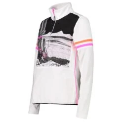 CMP WOMAN SWEAT WHITE 23 7 CMP WOMAN SWEAT WHITE 23 -Winter Sportswear 9 120180 woman sweat white 31j1126 a001 03