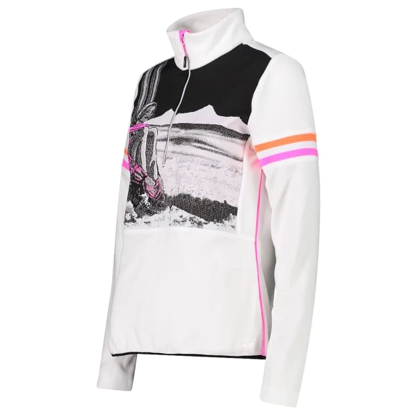 CMP WOMAN SWEAT WHITE 23 5 CMP WOMAN SWEAT WHITE 23 - Image 3