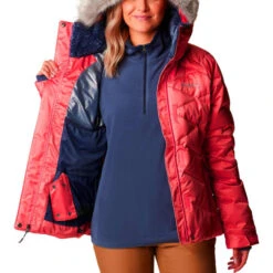 COLUMBIA LAY D DOWN II JKT NEON SUNRISE 23 -Winter Sportswear 9 124244 lay d down ii jkt neon sunrise 1798441 648 04