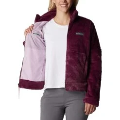 COLUMBIA BUNDLE UP FULL ZIP FLEECE MARIONBERRY 23 -Winter Sportswear 9 128113 1907222 616 05