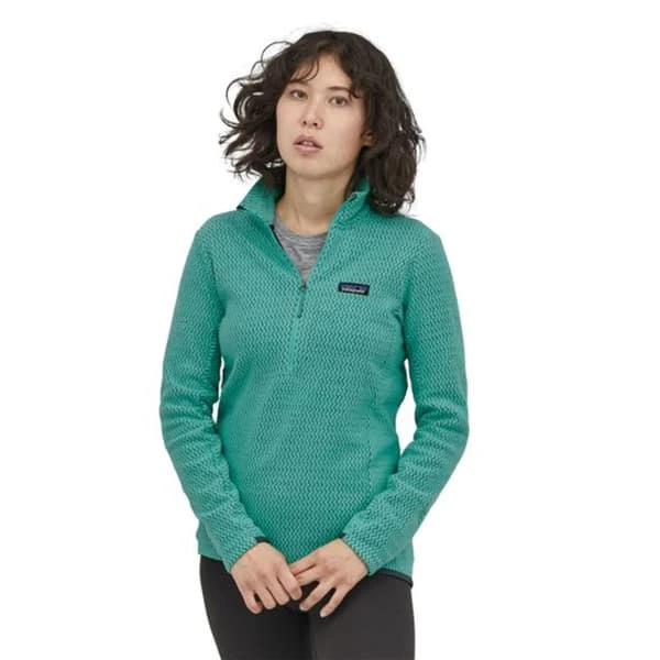 PATAGONIA W'S R1 AIR ZIP NECK FRESH TEAL 23 5 PATAGONIA W'S R1 AIR ZIP NECK FRESH TEAL 23 - Image 3