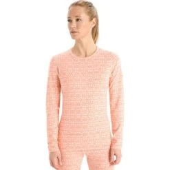 ICEBREAKER W 250 VERTEX LS CREWE ALPINE GEO SNOW/FLASH 23 -Winter Sportswear 9 128546 ib0a56i6673 03